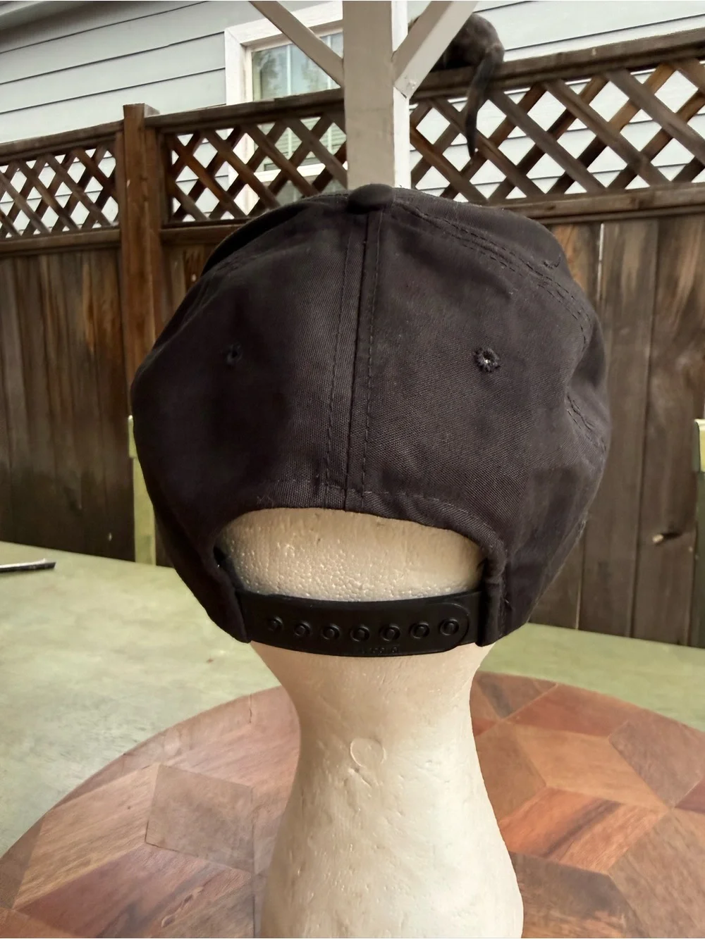 Vintage 90s McGill Turn Me On Promo Rope Hat Black Snapback Yupoong